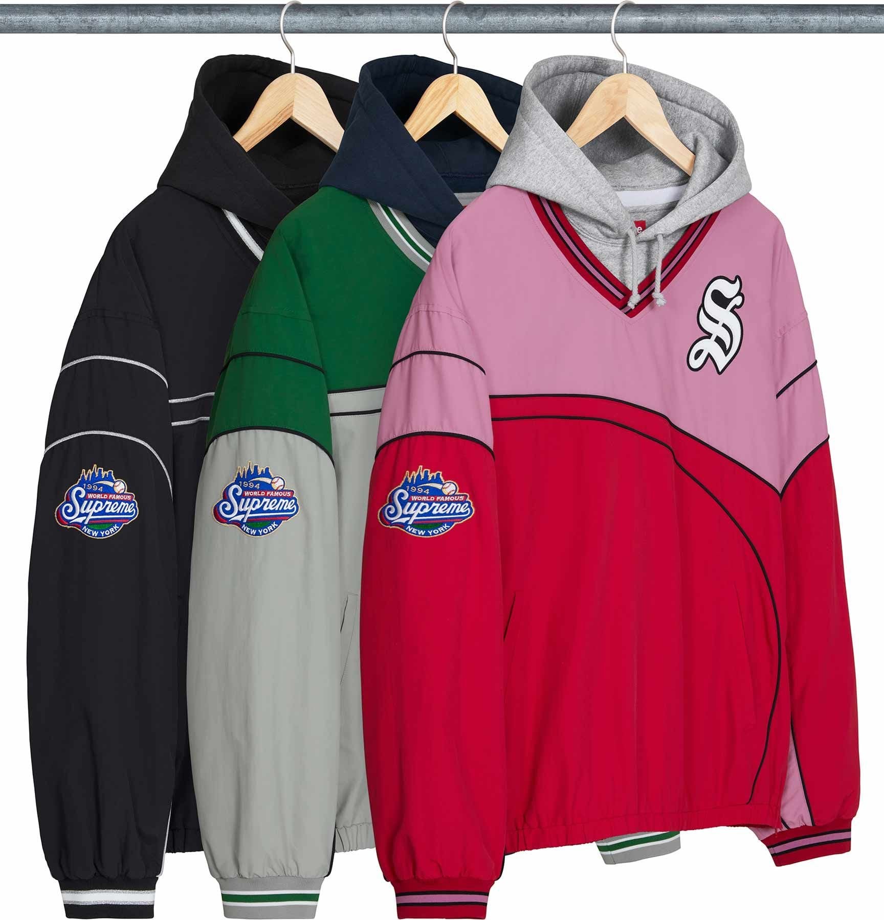 Hooded Warm Up Pullover view 4
